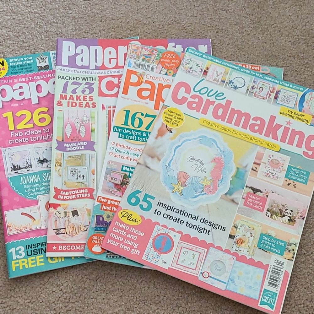Assorted Cardmaking Magazines